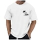 thumbnail image 3 of Playeras Cuello V Camiseta Suelta De Manga Corta Con Cuello Redondo Y Estampado Informal A La Moda Para Niño Y Niña, 3 of 6