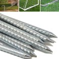 thumbnail image 4 of Paquete de 6 estacas para tienda de campaña de trampolín - Estacas de anclaje al suelo - Metal, 4 of 5