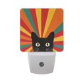 thumbnail image 6 of Yayeee LED Plug in Night Light for The Home with Auto Dusk to Dawn Light Sensors, 2 Pack, Black Cat, 6 of 6