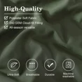 thumbnail image 4 of Amberspace 7-piece Bed in a Bag Comforter Set with Sheets,Olive Green,King, 4 of 7