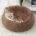 thumbnail image 2 of Luoshdecor Calming Dog & Cat Cave Bed with Hooded Cover,Cozy Warming Fluffy Washable Anti-Slip Pet Sleeping Bag for Small Medium Pets, 2 of 3