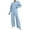 Sky Blue, variant on Besolor Womens Sweatsuits 2 Piece Outfits Casual Crewneck Sweatshirt and Wide Leg Sweatpants Loungewear Sets Tracksuits