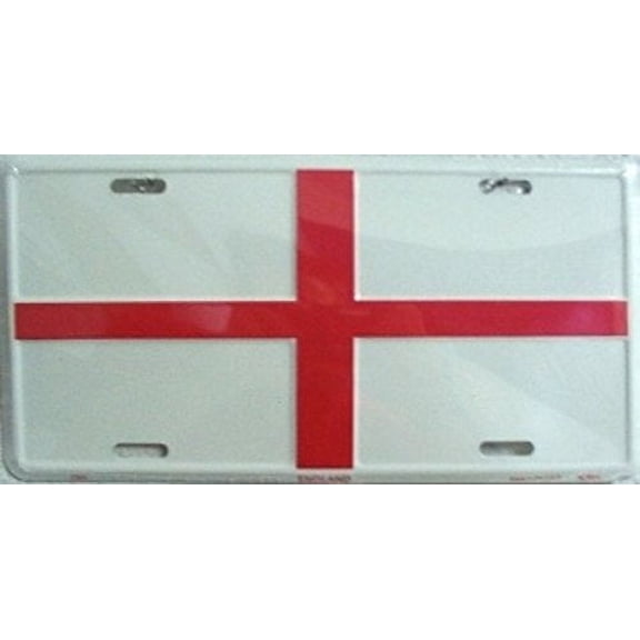 Hangtime England St George Flag 6x12 License Plate
