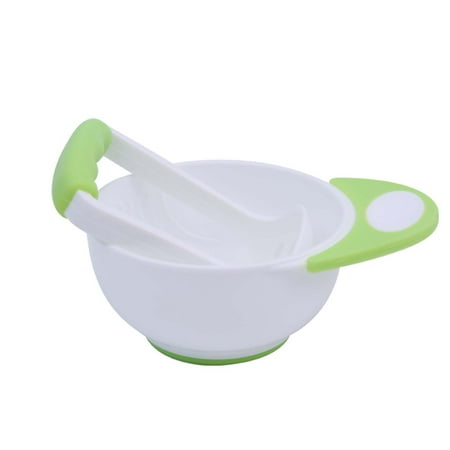 

YWDJ Kids Food Grinding Bowl Manual Food Conditioner Grinding Bowl Grinding Stick Set Green One Size