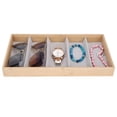 thumbnail image 1 of Organizador De Gafas De Madera, 5 Rejillas, Estuche Para Gafas, Soporte Para Gafas De Sol, Organizador De Gafas, Caja Para Gafas, Bandeja Para Gafas, Escaparate, Organizador,, 1 of 7
