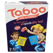 Taboo Kids Vs Parents The Family Game Of Unspeakable Fun Board Game Ages 8 and Up, 4+ Players