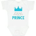 thumbnail image 3 of Inktastic Prince, Little Prince, King, Crown, Baby Boy Boys Baby Bodysuit, 3 of 5