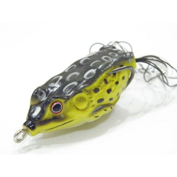 Daisyyozoid Wholesale 5 Hollow Body Topwater Frogs Fishing Lures Baits With Other