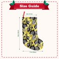 thumbnail image 3 of KLL Orchids Flowers for 18" Christmas Stocking Snowman Xmas Stocking Holiday Christmas Decoration Gifts for Family Kids, 3 of 8