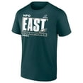 thumbnail image 2 of Men's Fanatics  Midnight Green Philadelphia Eagles 2024 NFC East Division Champions Big & Tall Conquer T-Shirt, 2 of 4
