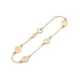 thumbnail image 2 of Pulsera Querubines Casa del Anillo Oro Sólido 14K 13.5 cm, 2 of 3