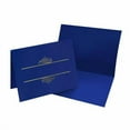 thumbnail image 4 of Embossed Foil Certificate Holders, 80-lb Paper, Navy, 5/Pack | Bundle of 2, 4 of 4