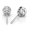 thumbnail image 2 of 2.00 Carat Sparkle Natural Diamond Stud Earrings Solid Real 950 Platinum Studs for women (VS1-VS2 Clarity, F-G Color), 2 of 6