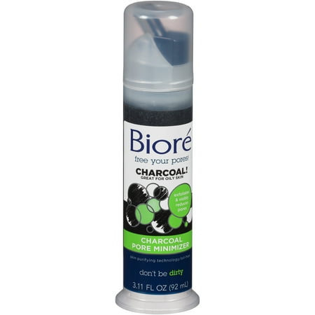 Biore Charcoal Pore Minimizer, 3.11 fl oz - Walmart.com