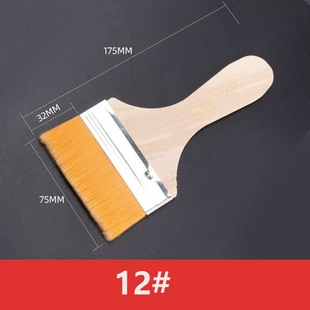 

QXKE 1Pc Yellow Nylon Soft Hair Small Cleaning Brush Screen Crevice Dust Paint Brush