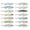 Bone, variant on Rapala Shadow Rap Jerkbait 11 Blue Ghost