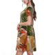 thumbnail image 2 of Balery Holiday Christmas Stars Vestidos sueltos de manga corta para mujer, vestidos de verano 2025, vestidos casuales de corte A con vuelo., 2 of 6