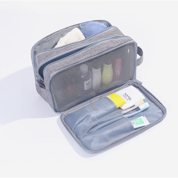 Dry-wet Separation Cosmetic Bag Toilet Bag Portable Travel Bag Storage Bag