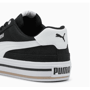 Puma Court Classic Vulcanized Formstrip, Black/White, Men's Size 12