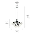 thumbnail image 3 of Kichler Lighting - Silvarious - 12 Light Chandelier-22.25 Inches Tall and 30, 3 of 10