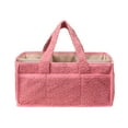 thumbnail image 1 of Portable Baby Caddy Organizer with Detachable Partition for Nursery Storage and, 1 of 6
