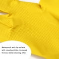 thumbnail image 4 of Guantes de lavar platos Inteprter de látex para Cocina y Comedor naranja L, 4 of 6
