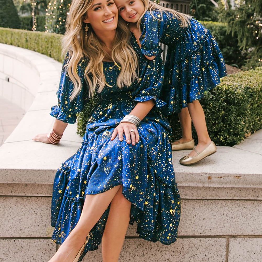 IBTOM CASTLE Mommy and Me Matching Dresses Floral Nigeria | Ubuy