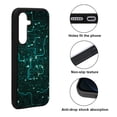 thumbnail image 2 of WIRESTER Shockproof Soft Rubber Cover Case for Samsung Galaxy A16 5G 6.7", Green Circuit Board, 2 of 5