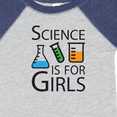 thumbnail image 4 of Inktastic Science is for Girls Girls Baby Bodysuit, 4 of 5