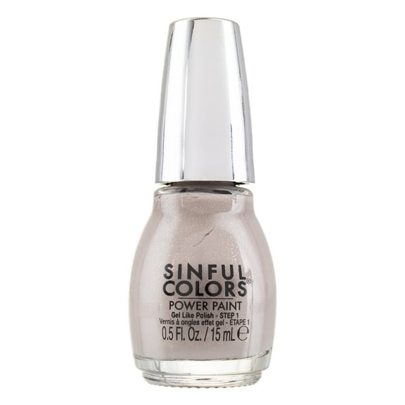 Sinful Colors Power Paint Nail Polish, PROSECCO PROBLEMS 2652, 0.5 fl oz