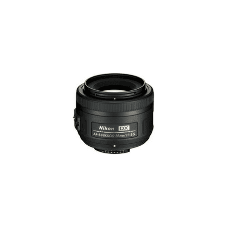Nikon - AF-S DX NIKKOR 35mm f/1.8G Standard Lens - Black