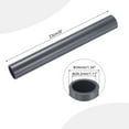 thumbnail image 2 of Uxcell Rigid Round Pipe 28.8mm ID 34mm OD 9" Length Light Grey High Impact, 2 of 6