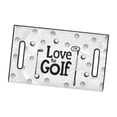 thumbnail image 4 of DYNWAVECA Golf Cars Seat Cover Cushion Cover Reusable Easy Installation Machine Washable Portable Fashion Golf Cart Accessories Blanket Style B, 4 of 10