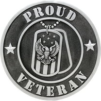 PROUD VETERAN STEPPING STONE / DECORATIVE WALL PLAQUE