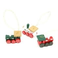 thumbnail image 1 of Trenes De Juguete Adornos Navideños Fiesta Decoración Navideña 6 Piezas, 1 of 7