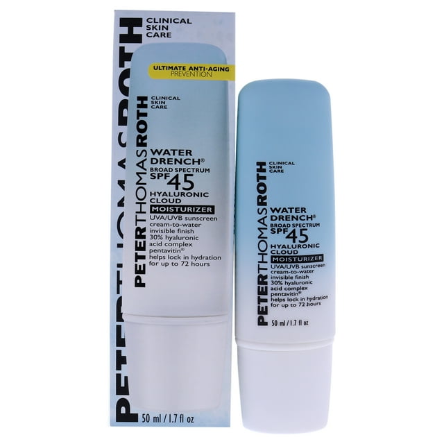 Crema Peter Thomas Roth Peter Thomas Roth Water Drench Cloud Cream Moisturizer SPF 45 Crema Unisex 1.7oz