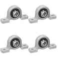 thumbnail image 1 of 4 Pcs Bearing Housing Flange Bearing 8mm Kp08 Ball Bearing Block Pillow Block Bearing For Spare Par, 1 of 5