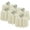 Ivory, variant on Fitable 6 Pack  Round Tablecloths - 120 Inches in Diameter - Stain Resistant and Washable Table Clothes, Polyester Fabric Table Covers for Wedding, Party, Banquet, Formal Events