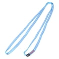 thumbnail image 1 of Sangle Plate en Fibre de Polyéthylène Haute Résistance Bleue 120 cm - Capacité de Rupture 23 Kn, Largeur 0,5 Po, Résistante aux Déchirures et à l'Usure pour Yoga, Hamac, Sac de Sable, Trapèze et Escalade, 1 of 7