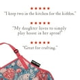 thumbnail image 4 of Urban Infant Little Helper Kids Apron - Children's Cooking Art Gardening - Toddler Boys and Girls - Balloons, 4 of 7