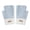 Light blue, variant on Winter Gloves Fingerless Women Warm Knit Half Fingers Mittens Thermal Fingerless Ladies Half Fingers For Running Sking Gloves