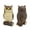 A, variant on ZhangC Fake Owl Decor, Owl Statue for Garden and Yard Decoration, Weatherproof Resin Outdoor Owl Decor for Porch Pool Patio Yard, 7.3 Inch Height, Gardening Decoration Gifts