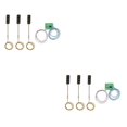 thumbnail image 1 of Moyic 3pcs 50mm Model 3-Light Metal Traffic LED Signal 5-6V Lights Tipo 1 2Conjunto, 1 of 1