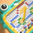 thumbnail image 4 of Dots Board, Color Cognition  Doodle Board Light Portable 116 Beads Safe Plastic With Pen For Home, 4 of 8