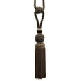 thumbnail image 2 of DECOPRO Elegant Medium-Sized Chainette Tassel Tieback, Turkish Knot Design - Ideal for Curtains and Draperies, Tassel Length 6" (15cm), Spread 28" (71cm) # TBTRK6, #D2 Set of 4, 2 of 3