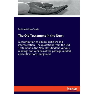 The Old Testament in the New (Paperback)