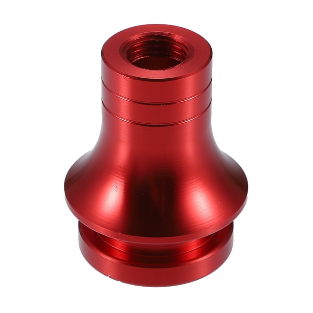 Coche Engranaje Palanca Cambios Perilla Adaptador, M12x1.25 Universal Aluminio Aleación Rojo