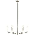 thumbnail image 3 of 52718NI Kichler Lighting Madden - 6 Light Chandelier-17.5 Inches Tall and 32 Inches Wide-Brushed Nickel Finish, 3 of 6