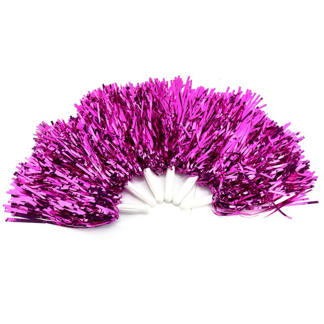 Pompones de porristas pompones de porristas 7 colores recto ligero 6 piezas para accesorios de baile Anggrek Otros