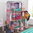 thumbnail image 3 of KidKraft 18-inch Wooden Dollhouse Manor, over 5' Tall with 12 Pieces, Assembly Required, 3 of 11